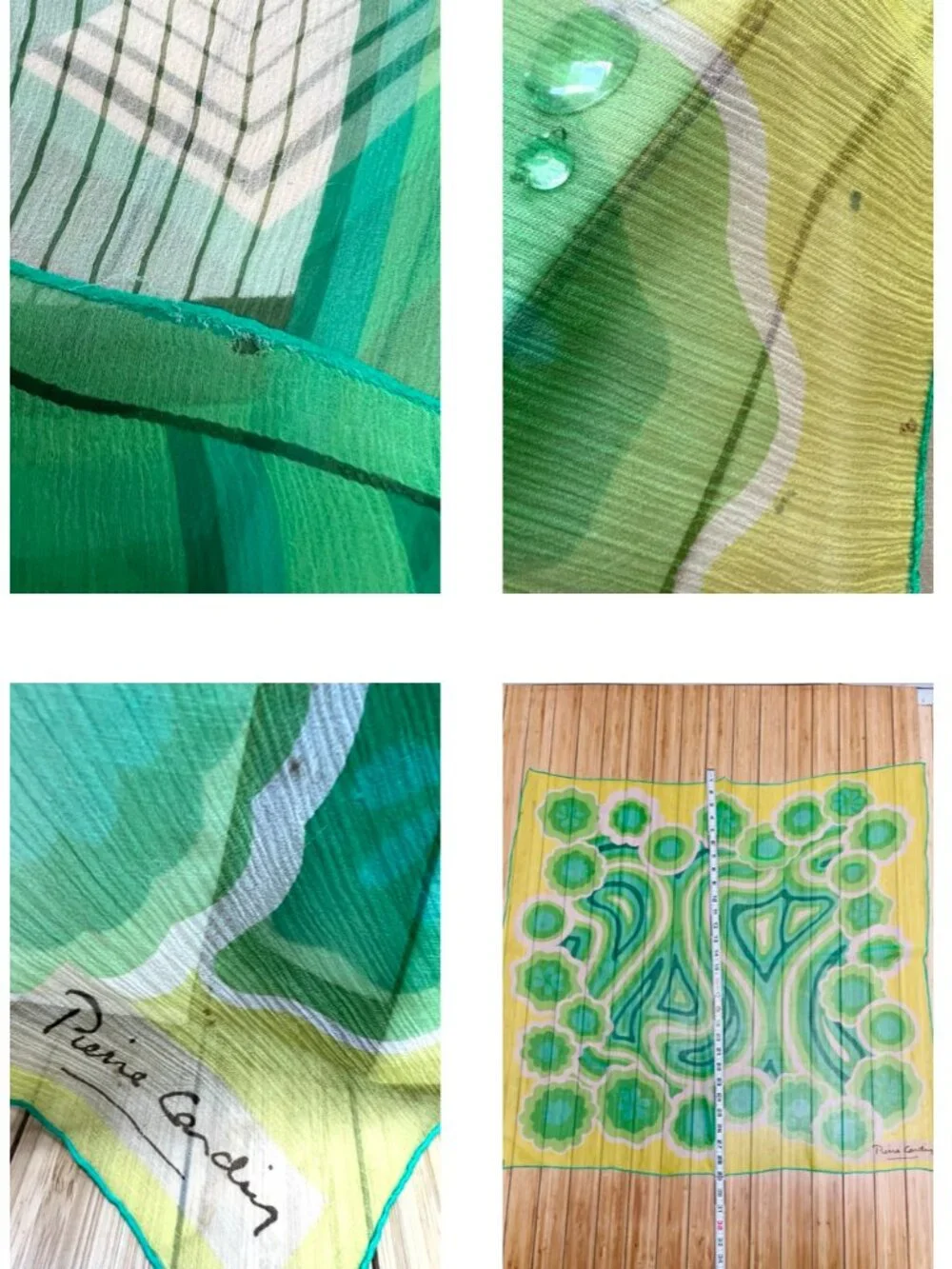 Pierre Cardin Paris + Other silk  Chiffon  scarf 30